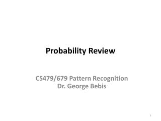 Probability Review