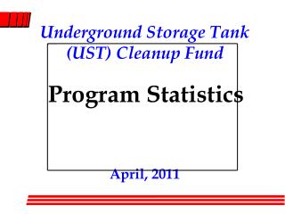 Underground Storage Tank (UST) Cleanup Fund