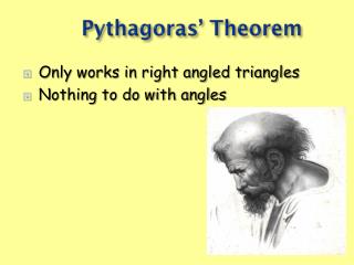 Pythagoras’ Theorem