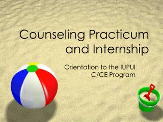 Counseling Practicum and Internship