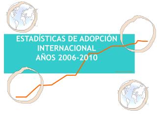 ESTADÍSTICAS DE ADOPCIÓN INTERNACIONAL AÑOS 2006-2010