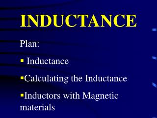 INDUCTANCE