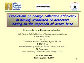 Predictions on charge collection efficiency in heavily irradiated Si detectors