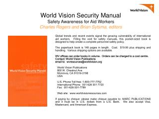 World-Vision-Security-Manual-Promo-Jan-2008