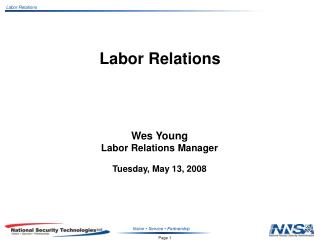 Labor Relations