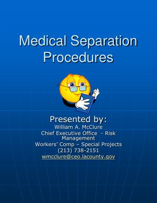 Medical Separation Procedures
