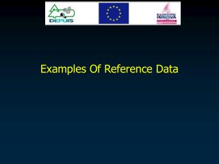 Examples Of Reference Data