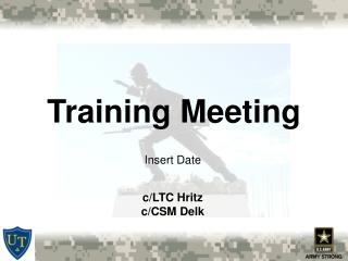 Training Meeting