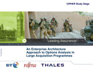 An Enterprise Architecture Approach to Options Analysis in Large Acquisition Programmes