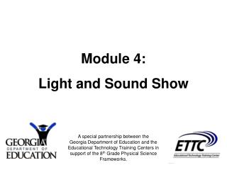 Module 4: Light and Sound Show
