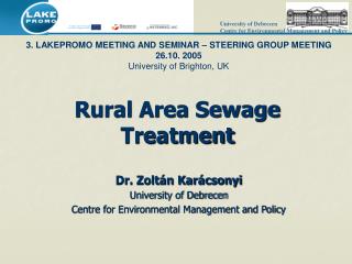 Rural Area Sewage Treatment