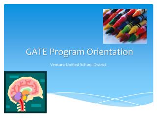 GATE Program Orientation