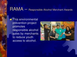 RAMA – Responsible Alcohol Merchant Awards