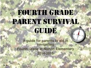 Fourth Grade Parent Survival Guide
