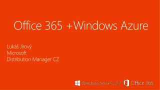 Office 365 +Windows Azure