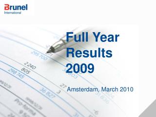 Full Year Results 2009