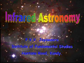 Infrared Astronomy
