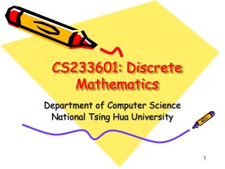 CS233601: Discrete Mathematics