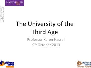 The University of the Third Age