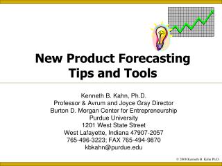 New Product Forecasting Tips and Tools