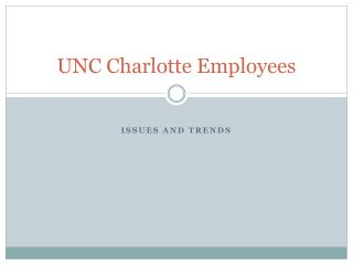 UNC Charlotte Employees