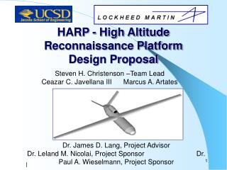 HARP - High Altitude Reconnaissance Platform Design Proposal