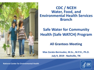CDC / NCEH Water, Food, and Environmental Health Services Branch