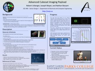 Advanced Cubesat Imaging Payload