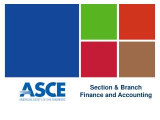 Section & Branch Finance and Accounting