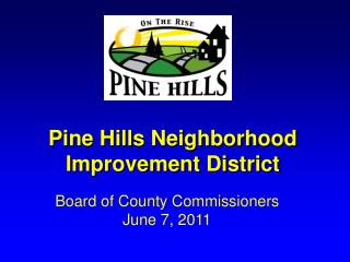 Pine Hills Neighborhood Improvement District