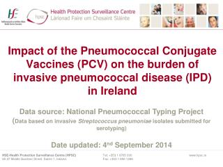 Data source: National Pneumococcal Typing Project