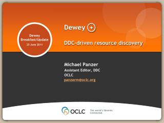 Dewey + DDC-driven resource discovery