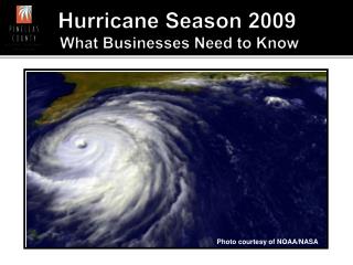 Hurricane Season 2009 What Businesses Need to Know