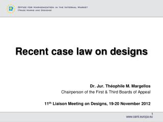 Recent case law on designs
