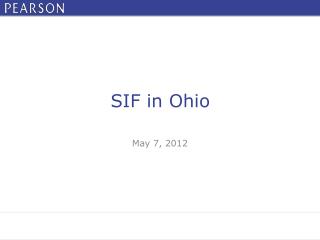 SIF in Ohio