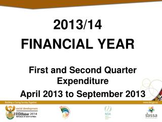 2013/14 FINANCIAL YEAR