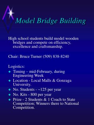Model Bridge Building