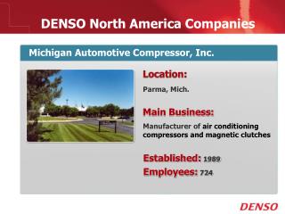 DENSO North America Companies