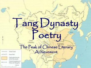Tang Dynasty Poetry