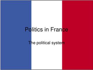 Politics in France