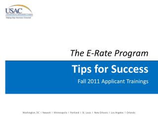 The E-Rate Program