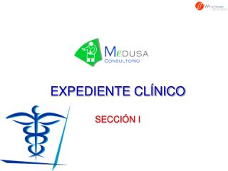 EXPEDIENTE CLÍNICO SECCIÓN I