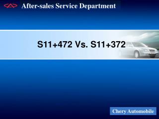 After-sales Service Department