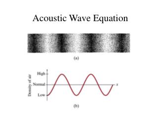 Acoustic Wave Equation