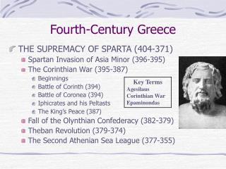 Fourth-Century Greece