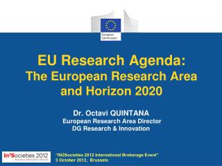 EU Research Agenda: The European Research Area and Horizon 2020
