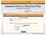 Gewerbe-Online in Rheinland-Pfalz - statistik-online.rlp.de -