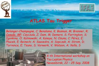 ATLAS Tau Trigger