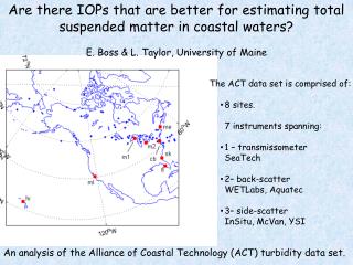 Are there IOPs that are better for estimating total suspended matter in coastal waters?