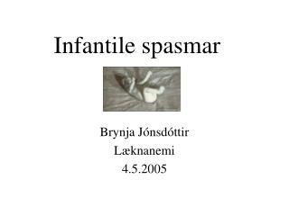 Infantile spasmar